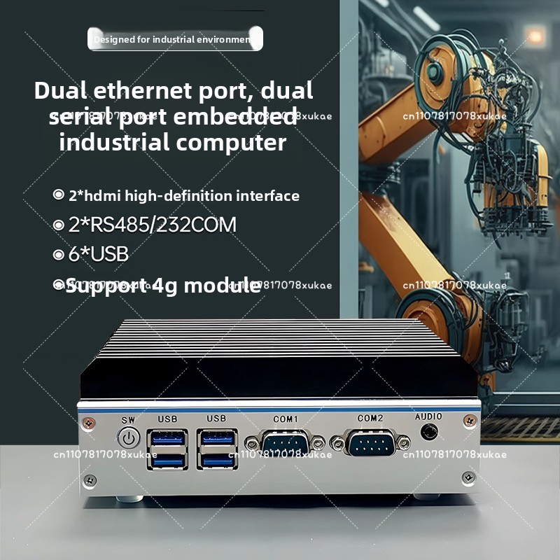 Mini Industrial PC - Quad-Core - Fanless Industrial Pc Rs485 Core I7 ulasan dan harga