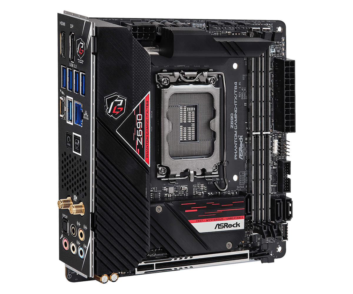 ASROCK Z690 Phantom Gaming-ITX - Lga1700 Itx Motherboard Ddr5 ulasan dan harga